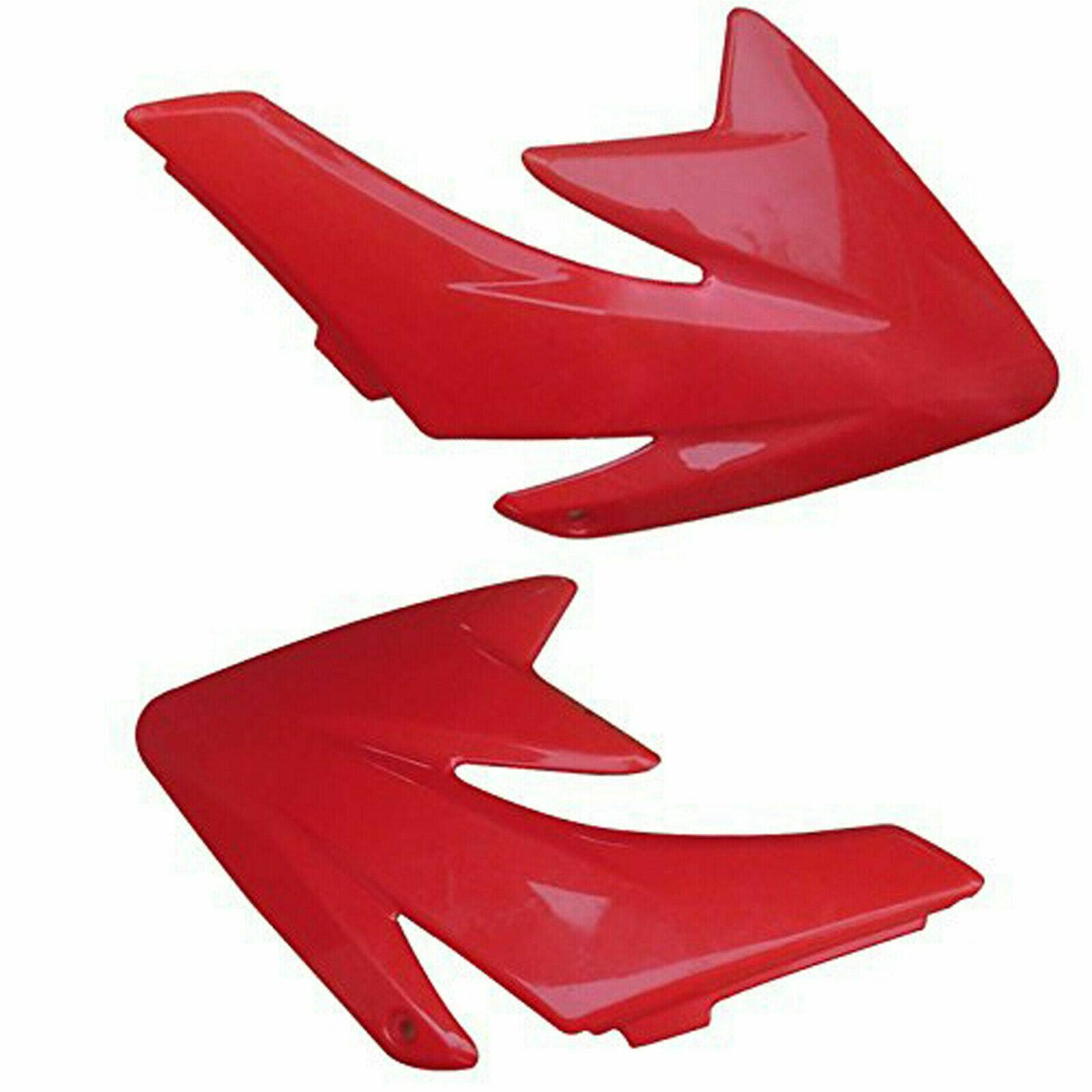 RED & WHITE CRF70 Plastics Fairing Guard Fender Dirt Pit Bike 140/150/160/200 cc - TDRMOTO
