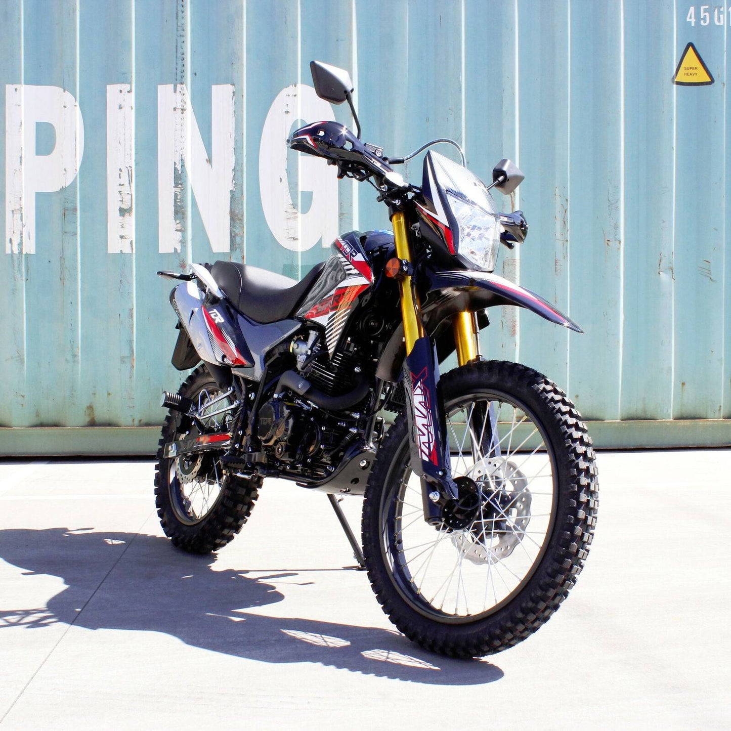 TDR Red XVW300 300cc Off Road Dirt Bike - TDRMOTO