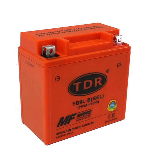 YB9L-B 12V 9Ah Battery For Motorcycle Motorbike Quad ATV Snow Mobile - TDRMOTO