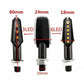 4x Double Side LED Indicator 4 Yamaha WR450F WR500Z XC125 Vino XC180K XC200 - TDRMOTO
