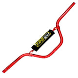 22mm 7/8" Universal Fit Red Handlebar For Dirt Bike ATV Quad - TDRMOTO