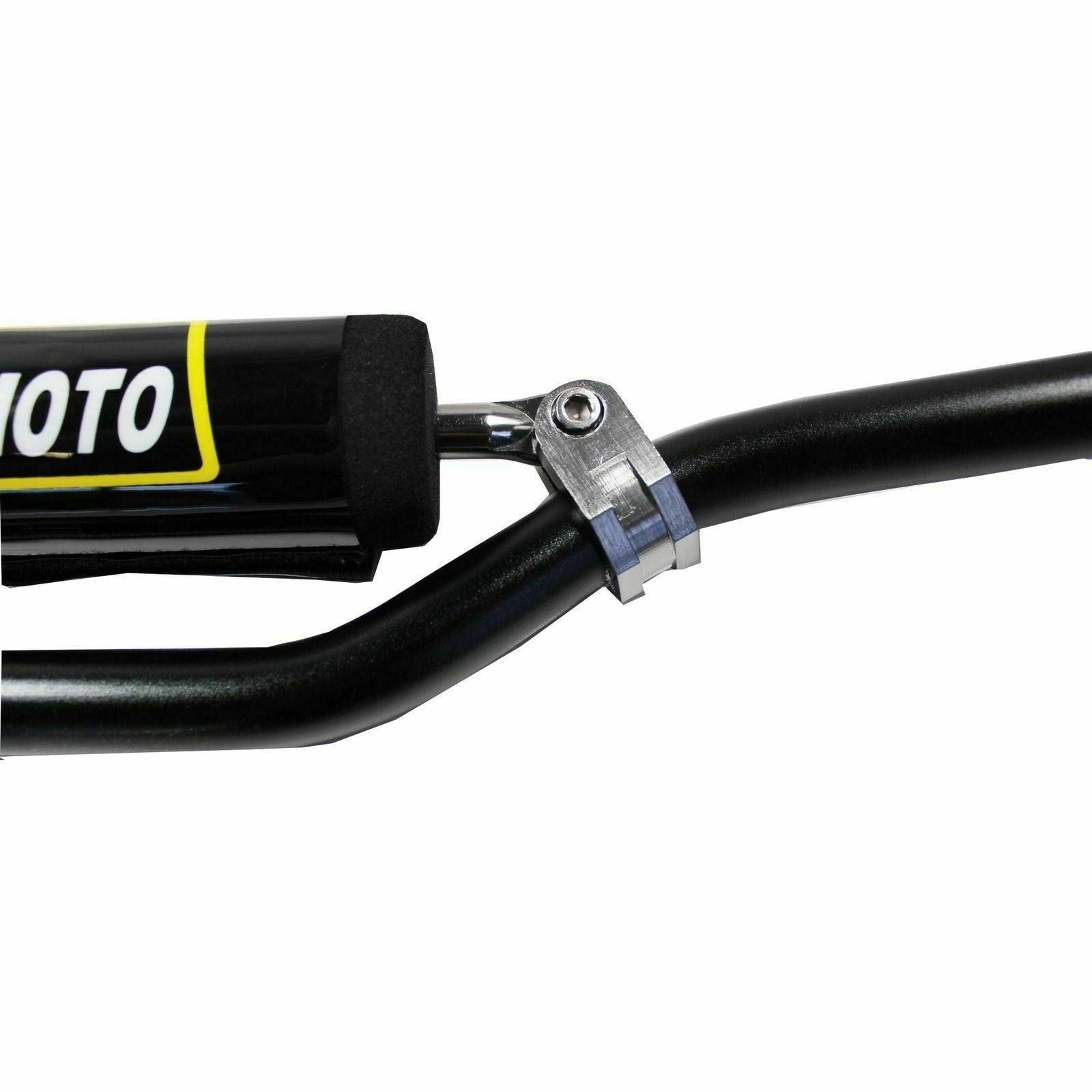 7/8" 22mm Universal Fit Low Rise Handlebar + Hand Grips For Dirt Bike Motorcycle Motocross Off Road - TDRMOTO
