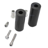 BLACK Crash Protector Frame Sliders Knobs for Honda 2009-12 CBR 600RR CBR600RR - TDRMOTO