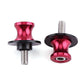 RED 6MM Swingarm Spool Sliders Stand Bobbins for Yamaha MT-03 - TDRMOTO