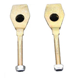 2x New ATV Chain Adjuster Tensioner (8mm thread, 113mm long) for 15mm axles - TDRMOTO