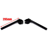 35mm Black CNC Clip On Handle bars HANDLEBAR for Yamaha XT-200 J/K/KC 82-83 - TDRMOTO