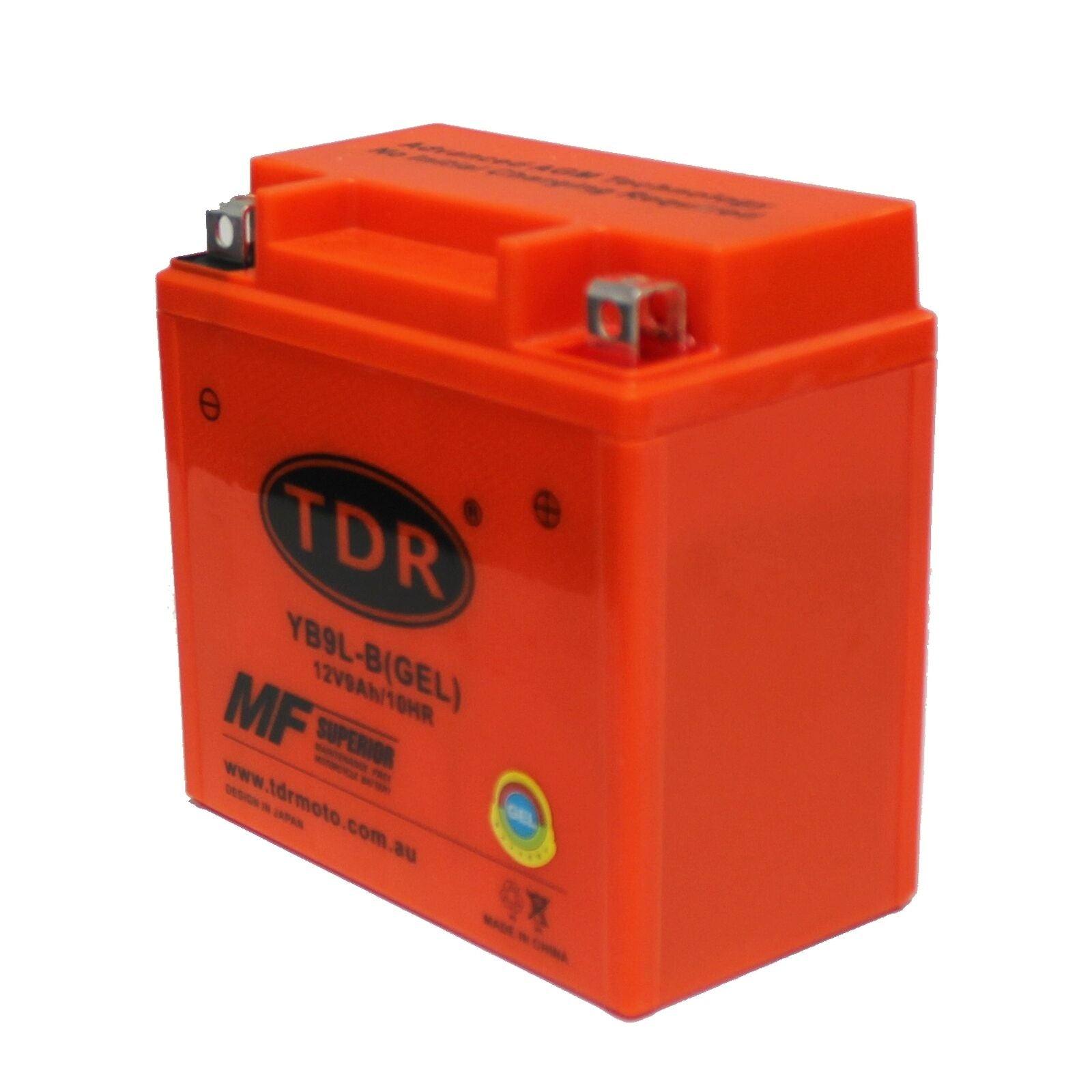 YB9L-B 12V 9Ah Battery For Motorcycle Motorbike Quad ATV Snow Mobile - TDRMOTO