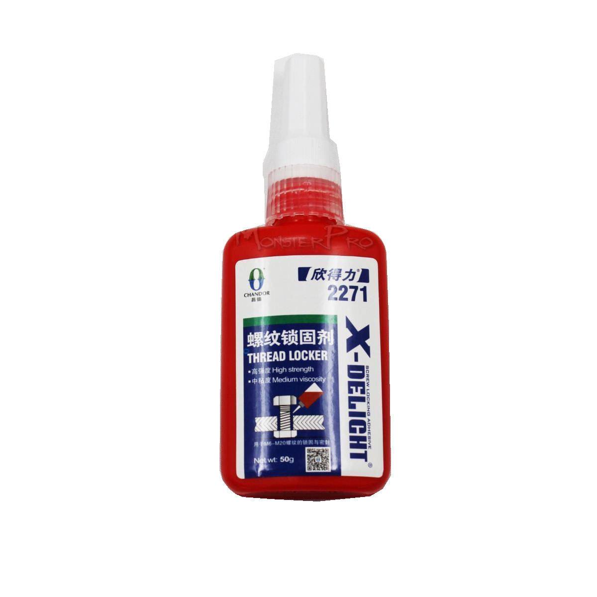 2 x Thread Locker Adhesive Sealant Glue Screw use Locktite Prevent Oxidation - TDRMOTO