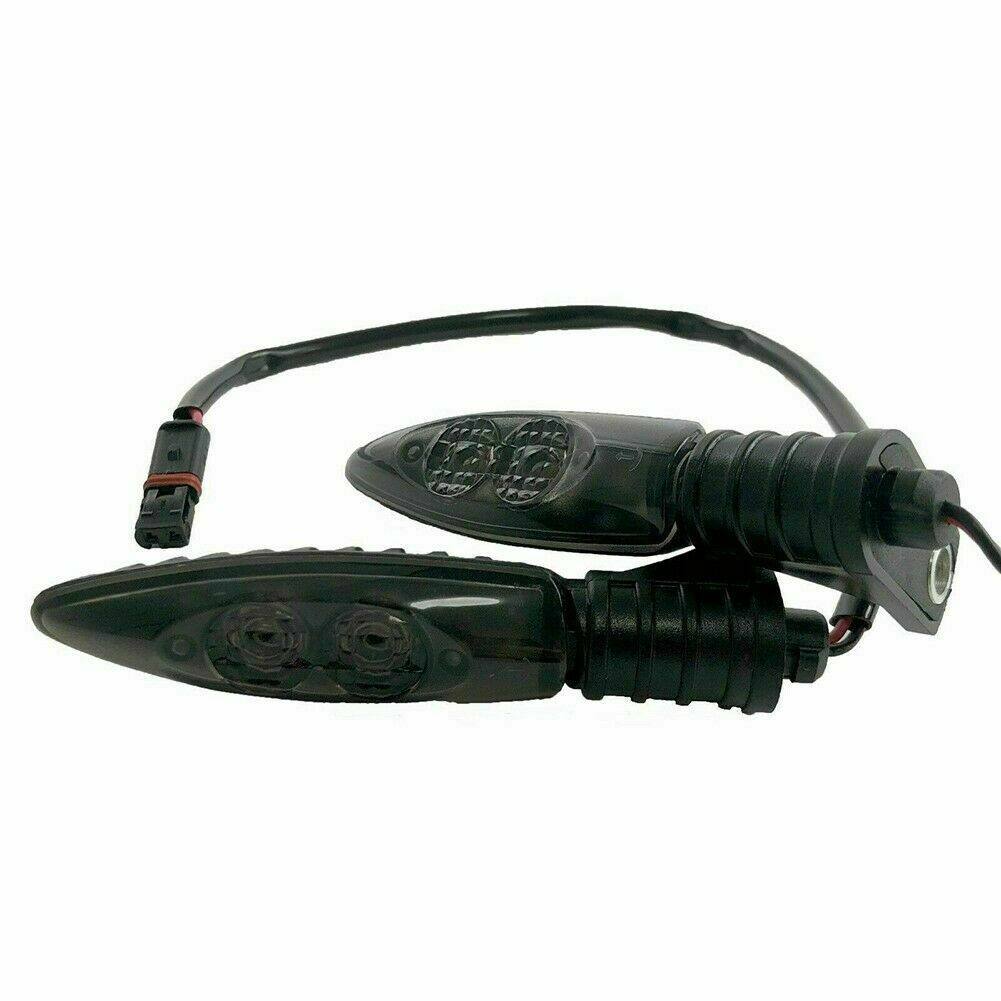 Black Motorcycle LED Turn Signal Indicator for BMW R1200 F800 F650GS F700GS - TDRMOTO