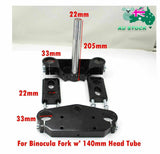 33mm Triple Clamp + 22mm Handle Bar Clamp 50cc 70cc 90cc PIT PRO TRAIL DIRT BIKE - TDRMOTO