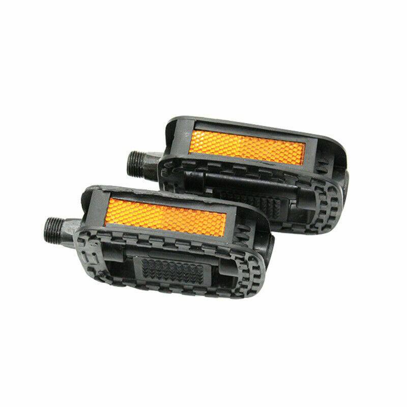 9/16" Bicycle Pedals Foot Pegs for BMX Push Bike Road Bike eBike Flat Platform - TDRMOTO