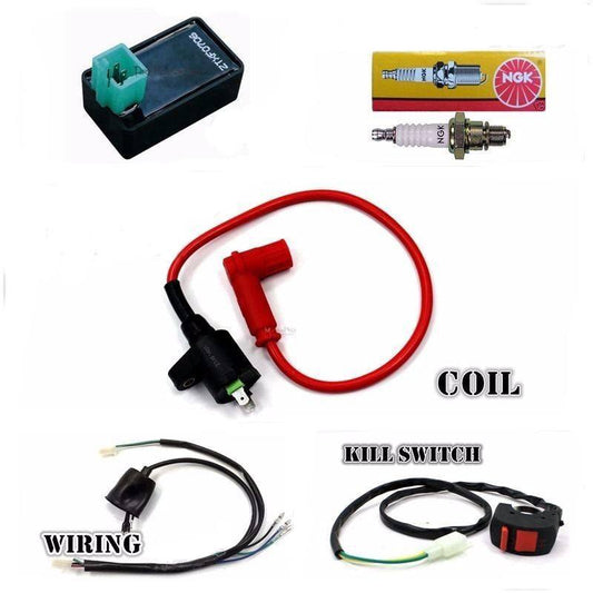 Full Electrics 110cc 125cc 140cc CDI COIL Harness Dirt Bike Atomok TDR Pit pro - TDRMOTO