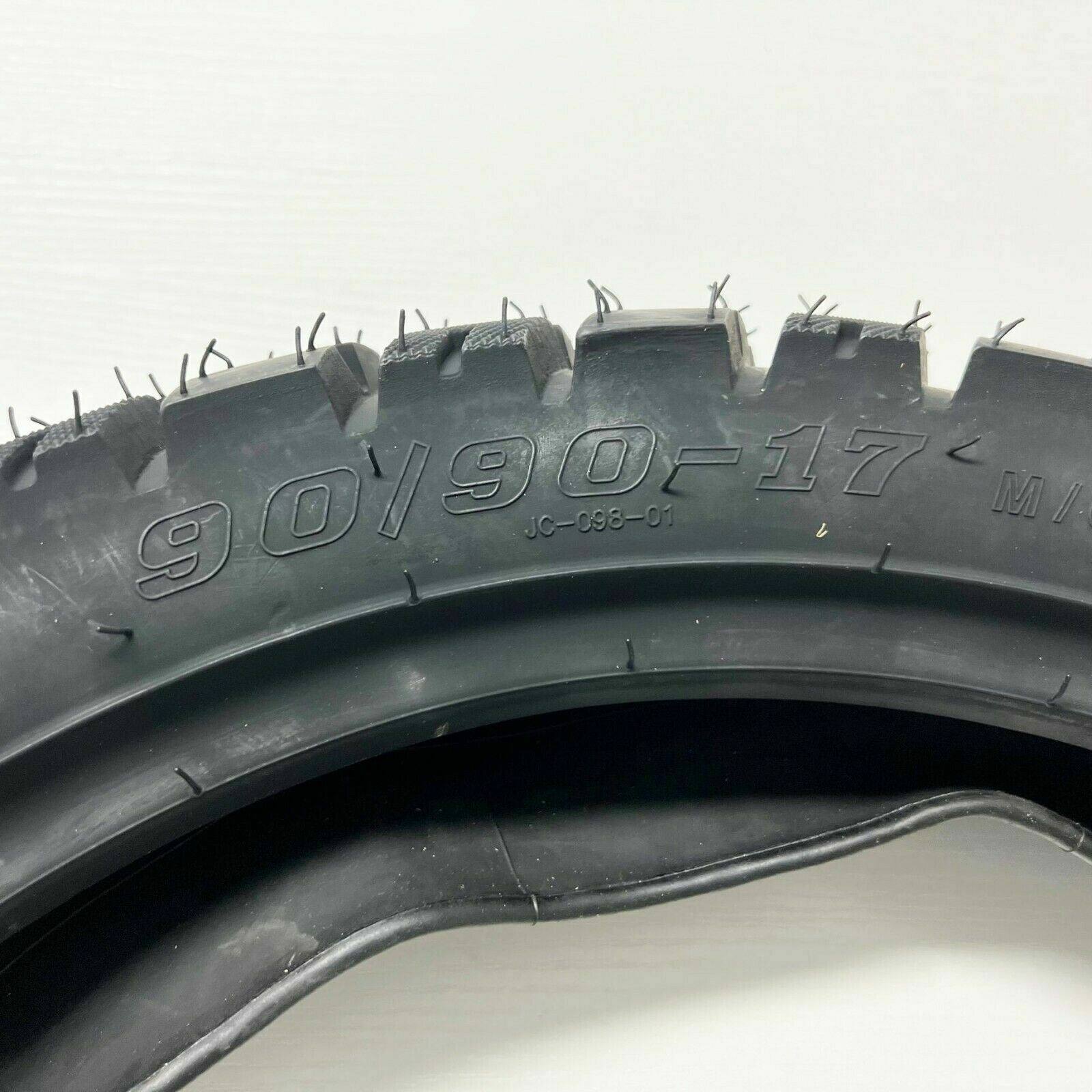 90/90-17" Tyre Tire Motorcycle Tyre with Inner Tube - TDRMOTO