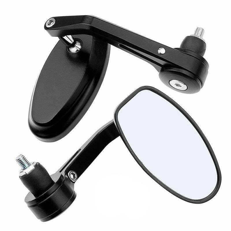 BAR END REAR VIEW SIDE MIRRORS MOTORCYCLE FOR Triumph Street Triple 675 R 07-10 - TDRMOTO