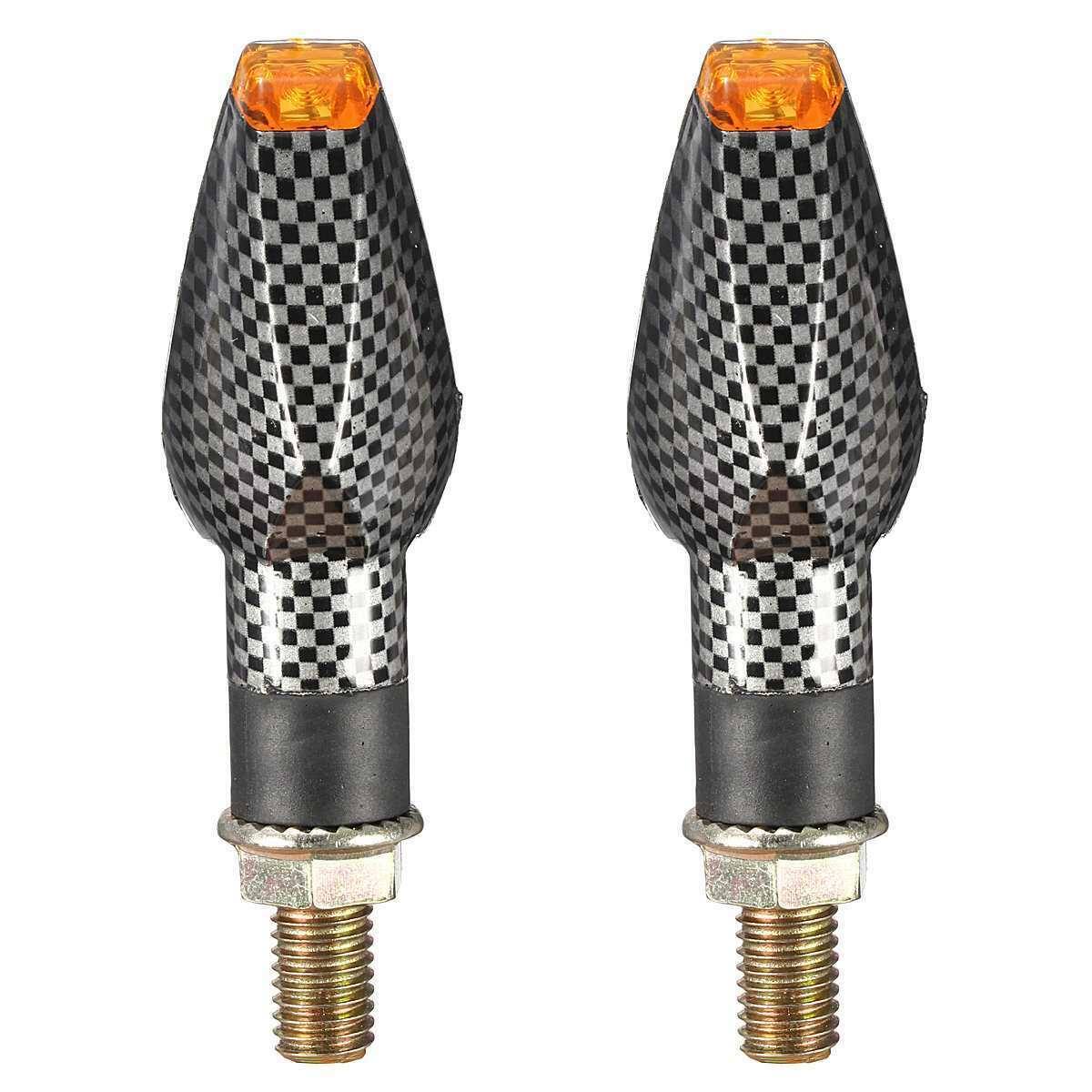 2x Mini LED Indicators Motorcycle Motorbike LED Blinkers Honda Suzuki Yamaha KTM - TDRMOTO