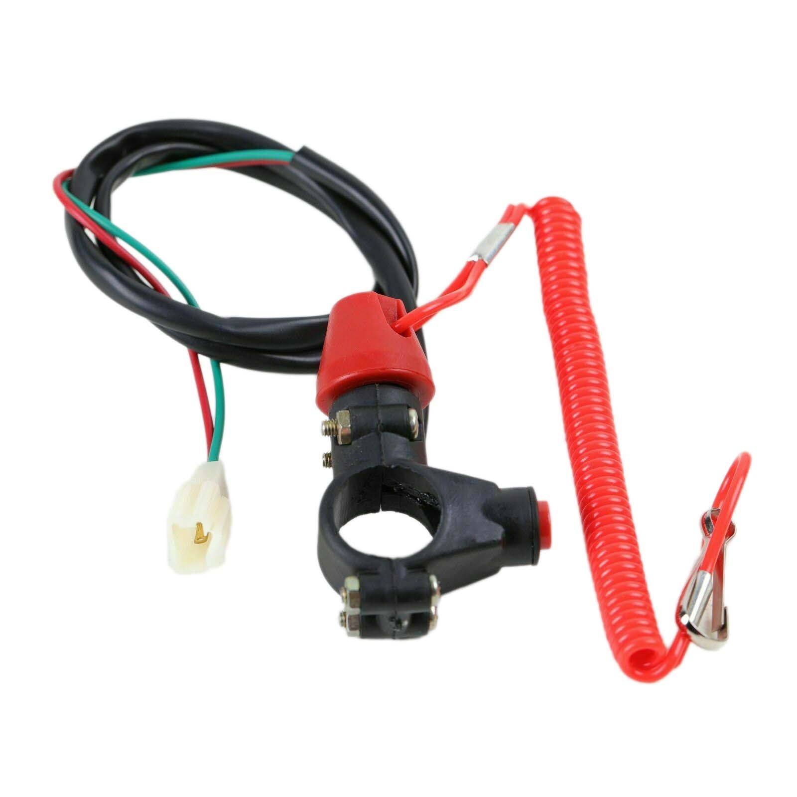 Kill Switch Assembly for 49cc 70cc Atomic/Thumpstar/TDR Dirt Bike ATV Quad bike - TDRMOTO