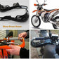 WHITE Motocross Hand Guards Motorcycle Dirt Bike Atv handguards for 22 28mm Bar - TDRMOTO