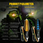 4 x Amber Blue LED Indicators Blinkers Yamaha Honda Suzuki Hyosung - TDRMOTO
