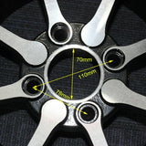 25X8-12" Front Alloy Wheel Rim Tyre Tire For Quad Dirt Bike ATV Buggy - TDRMOTO