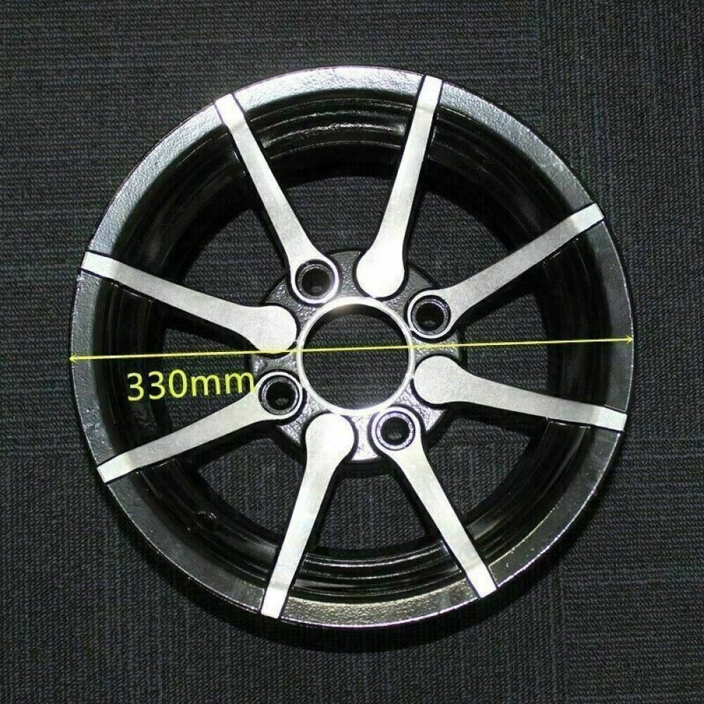 25x8-12" inch Front Alloy Wheel Rim For Quad Bike ATV Buggy Off Road Dirt Bike