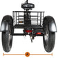 750W Fat Tyre Electric Tricycle Bafang Motor 7 Speeds Shimano Rear Rack Basket Trolley