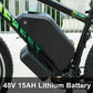 500W 26" Rear Hub 48V 15Ah Battery Electric Bike Conversion Kit - TDRMOTO