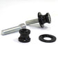 NEW 6 MM Rear Swingarm Motorcycle Spool Sliders Swing Arm Stand Bobbins BLACK AU - TDRMOTO