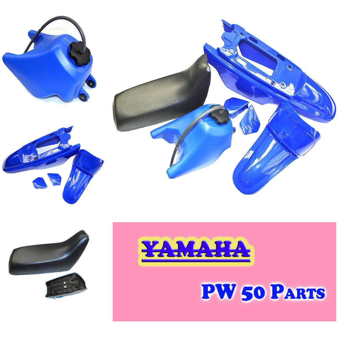 Plastic Fairing Kit & Fuel Tank & Seat For Yamaha PW50 PY50 PeeWee 50 YZinger 50 - TDRMOTO