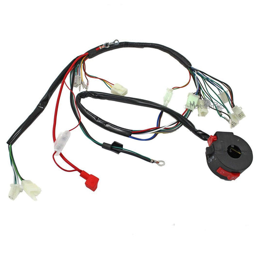 Wiring Harness Loom 50cc 70cc 90cc 110cc 125cc 140cc ATV Quad Bike Buggy Gokart - TDRMOTO