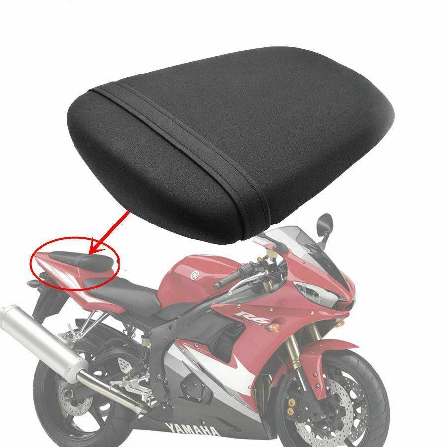 Motorcycle Rear Passenger Seat Pillion Cusion for YAMAHA YZF R6 2003 2004 2005 - TDRMOTO