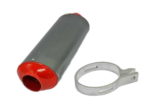 38mm Red Exhaust Muffler For Honda CRF50 125cc 140cc 150cc 160cc Dirt Bike - TDRMOTO