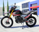 2025 TDR Red XVW300 300cc Off Road Dirt Bike Farm Trail Use REC REG Ready - TDRMOTO
