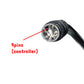1 To 4 Cable Waterproof For eBike Kit Electric Bike Controller Extension Cord Cable Adapter - TDRMOTO