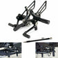 Fit Honda CBR250R 2010 2011 2012 2013 Adjustable Rearset Foot Peg Footrest Black - TDRMOTO