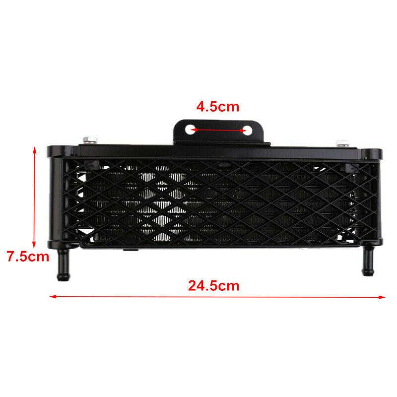 High Flow Radiator Oil Cooler M10x1.25 Banjo For 125cc 140cc 149cc Pit Dirt Bike - TDRMOTO