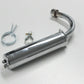 Exhaust Muffler Pipe of 2 Stroke 100CC Engine Kit for Motorised Push Bike Motor - TDRMOTO
