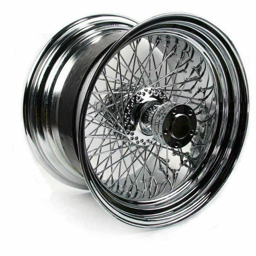 18" x 10.5" CUSTOM Project Chrome Rear Wheel Rim For Harley Davidson Motorcycle - TDRMOTO