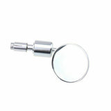 Silver CNC 7/8" Handle Bar End Rear-view Mirror Universal Fit - TDRMOTO