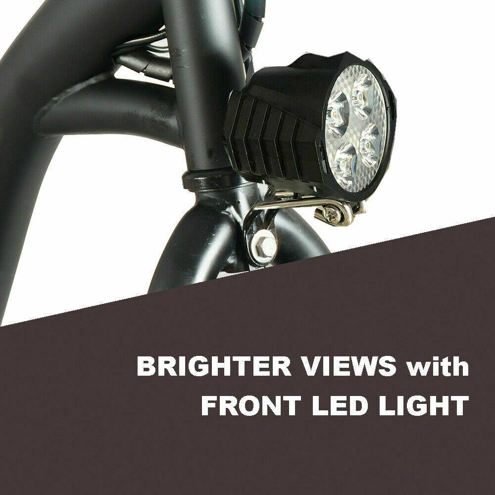 TDR 250W 26" Black Electric Bike PAS 25km/h 10Ah Lithium Battery - TDRMOTO