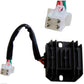 Full Wiring Harness Loom Solenoid Coil Regulator CDI 150-200-250cc ATV Quad Bike - TDRMOTO