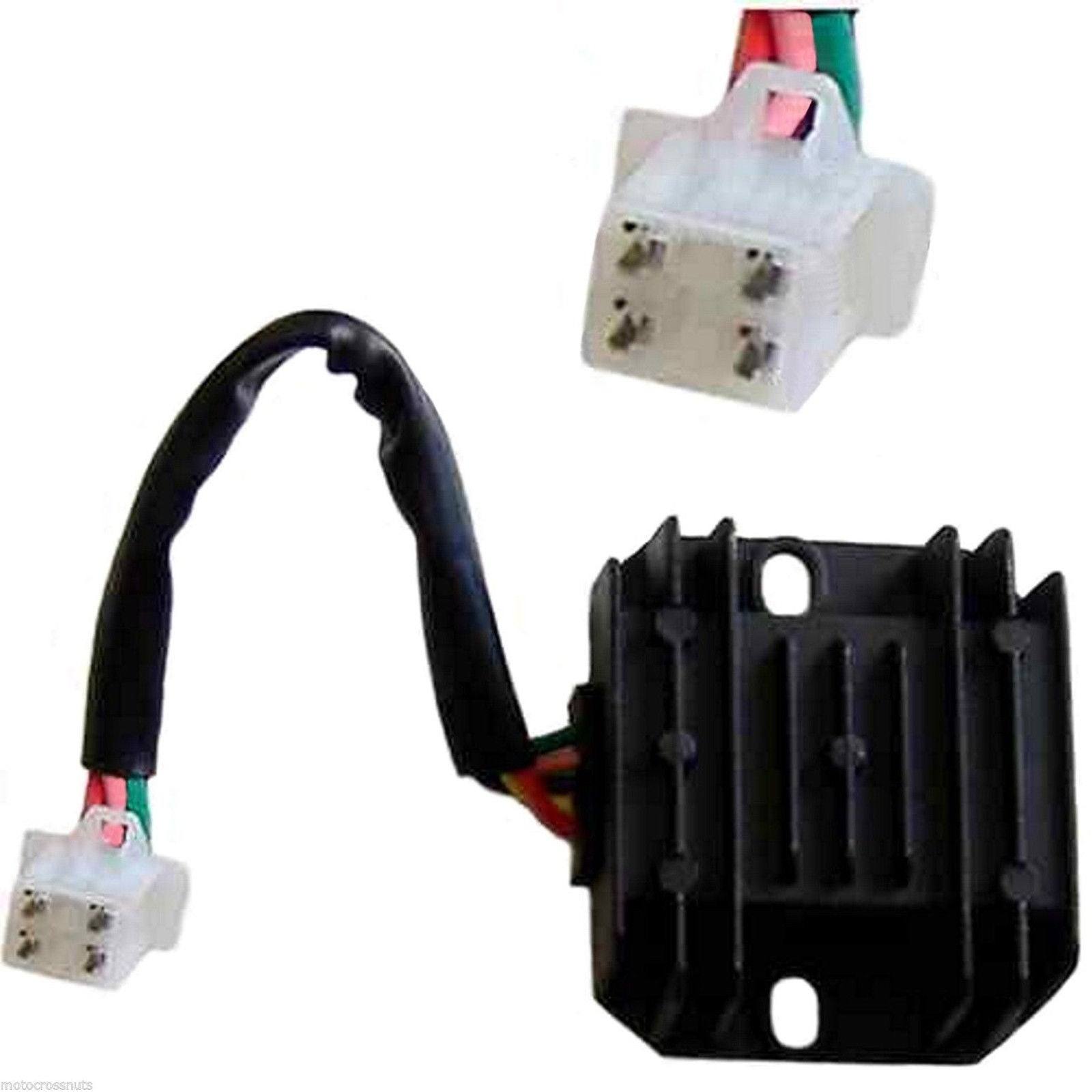 Full Wiring Harness Loom Solenoid Coil Regulator CDI 150-200-250cc ATV Quad Bike - TDRMOTO