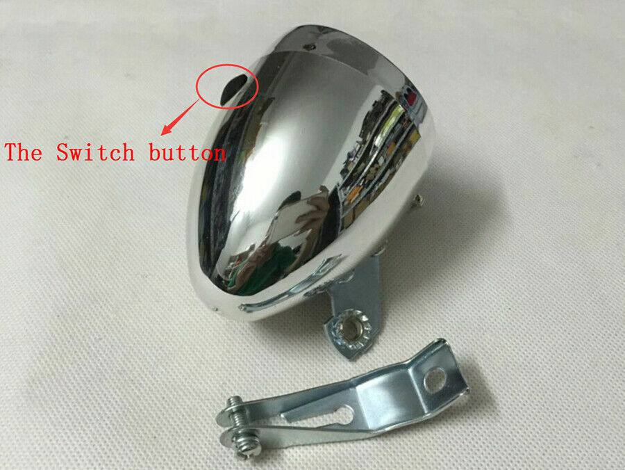 Retro Bicycle Lamp Bike Front Light Bike Headlight Cycling Vintage LED MTB Lamp - TDRMOTO