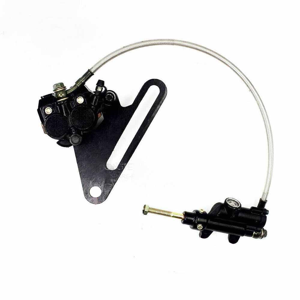 Rear Brake System Master Cylinder Caliper for 200cc 250cc Thumpster Atomik Trail Pit Pro Bike - TDRMOTO