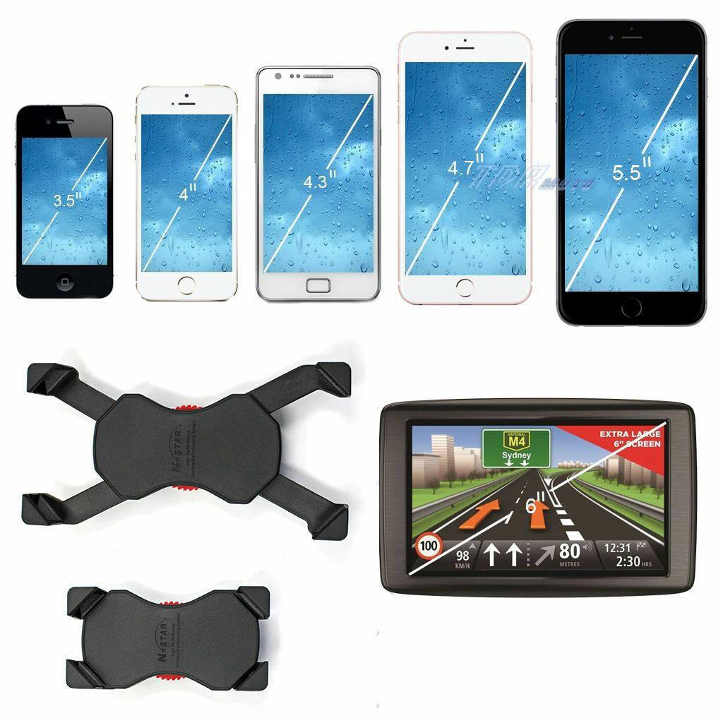 X-Bracket Motorcycle Bike Lever Mount Cellphone Holder USB Charger Cell Phone - TDRMOTO