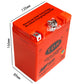 12N14-3A 12V 14Ah Gel Battery For Motorcycle Quad ATV Dirt Pit Bike YB14L-A2 YTX14AHL-BS - TDRMOTO
