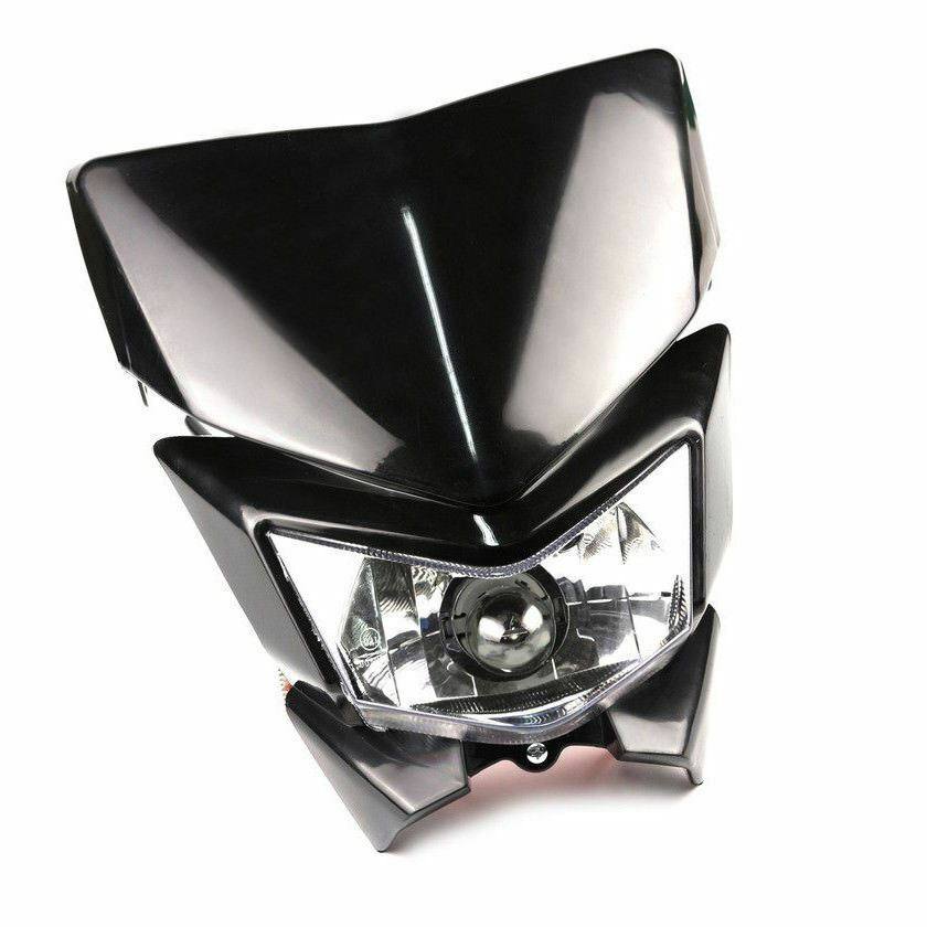 Black Rec Reg Headlight Head Light lamp For Yamaha YZ450 WR450 WR250 - TDRMOTO