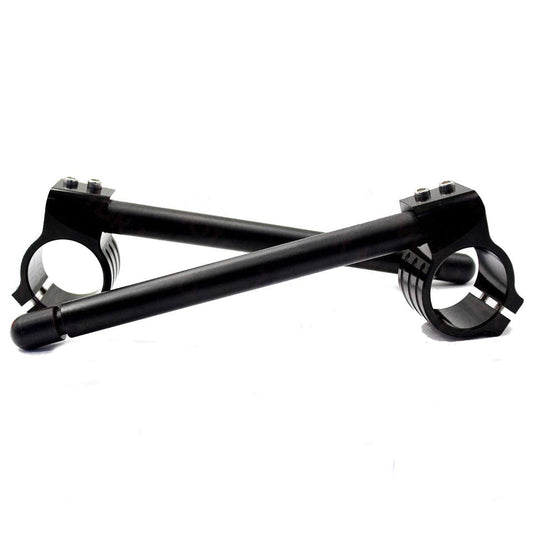 Universal 37mm 22mm Black CNC Fork Clip on Ons clipon Handle Bars set Handlebar - TDRMOTO