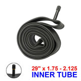 Bicycle Inner Tube 29in x 1.75 / 2.125, 48mm Schrader Valve - TDRMOTO