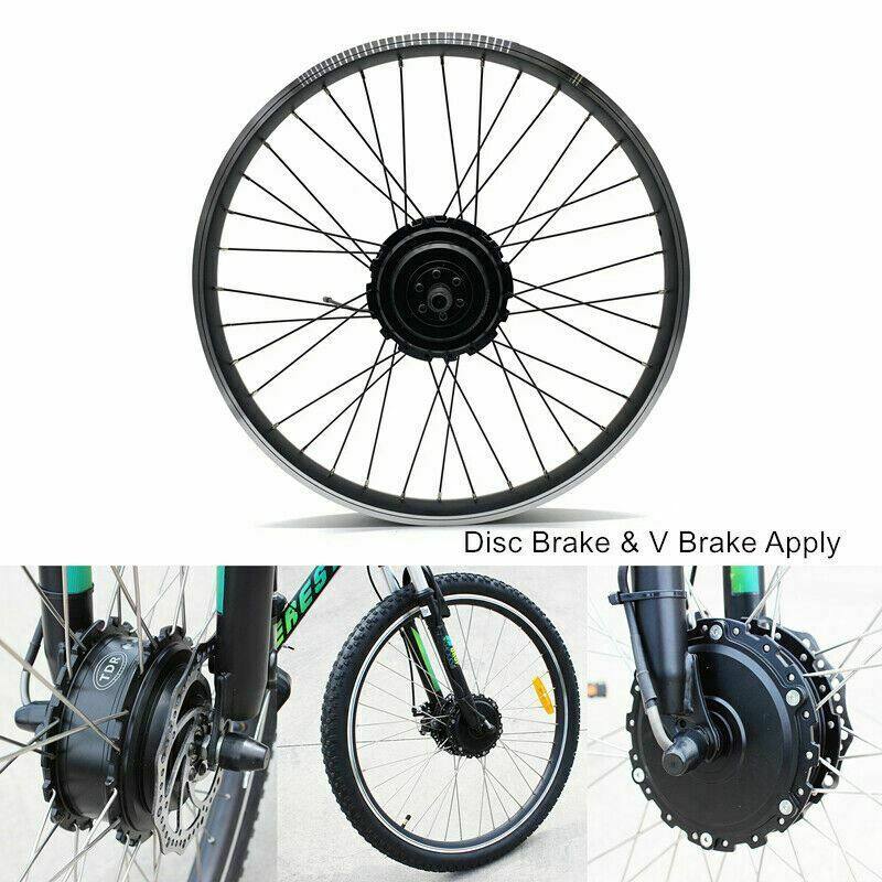 500W 27.5" Front Hub 48V 15Ah Battery Electric Bike Conversion Kit - TDRMOTO