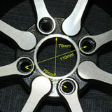 25 X 10 - 12" Front Alloy Wheel Rim Tyre Tire For Quad Dirt Bike ATV Buggy - TDRMOTO